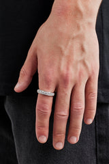 Moissanit-Ring – 5 mm