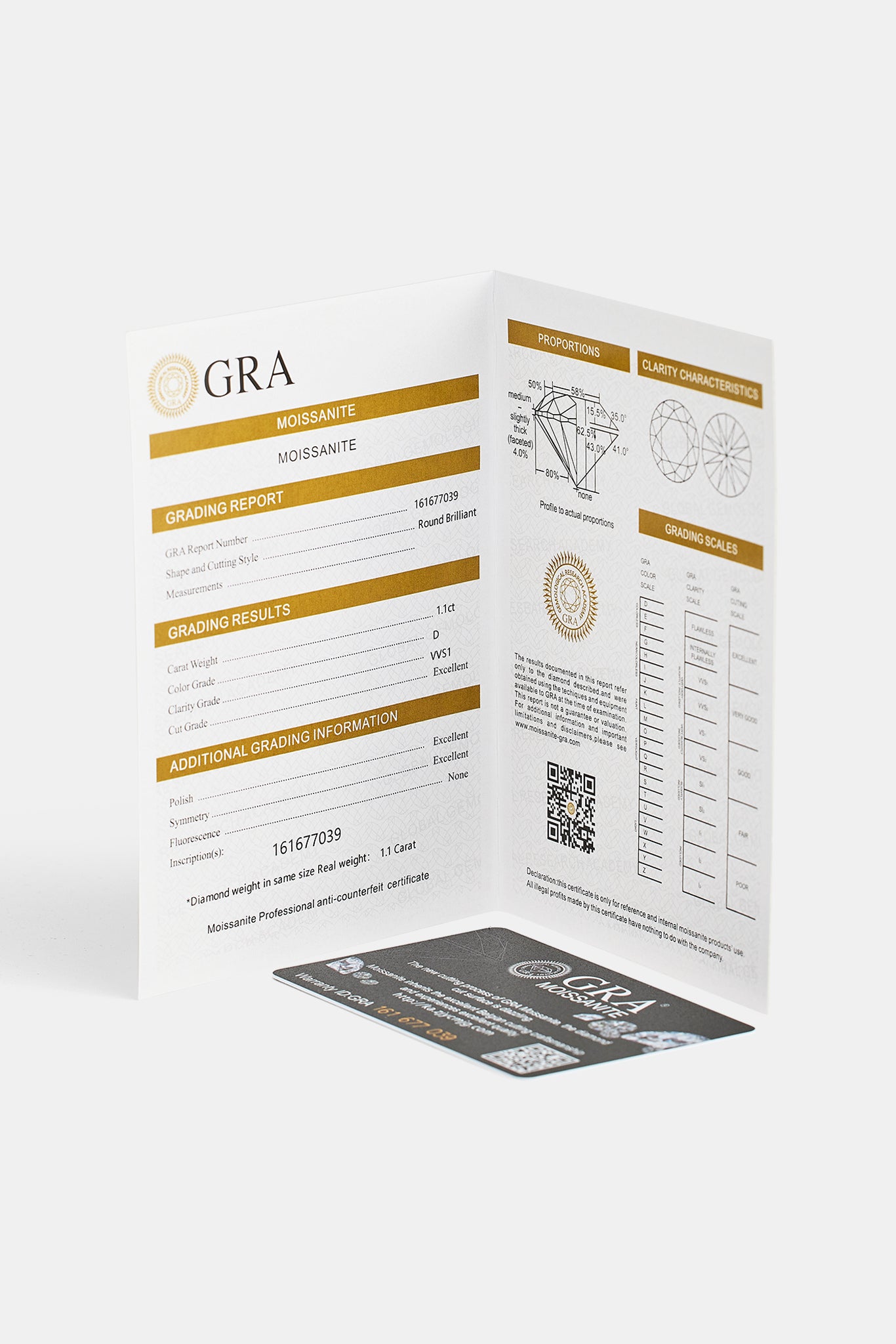 Moissanit-Doppelreihen-Huggie-Ohrringe – 12 mm – Weiß