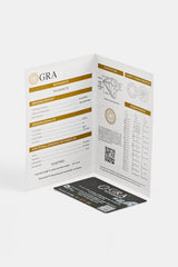 Moissanit-Eisring – 8 mm