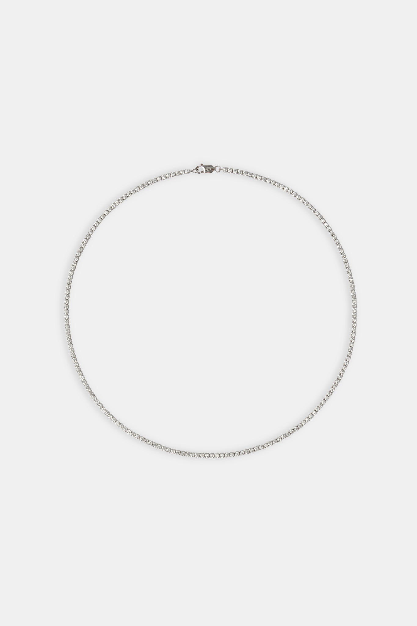 2.5mm Moissanite Micro Tennis Chain & Bracelet