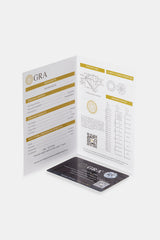 Moissanit Creolen - Gold