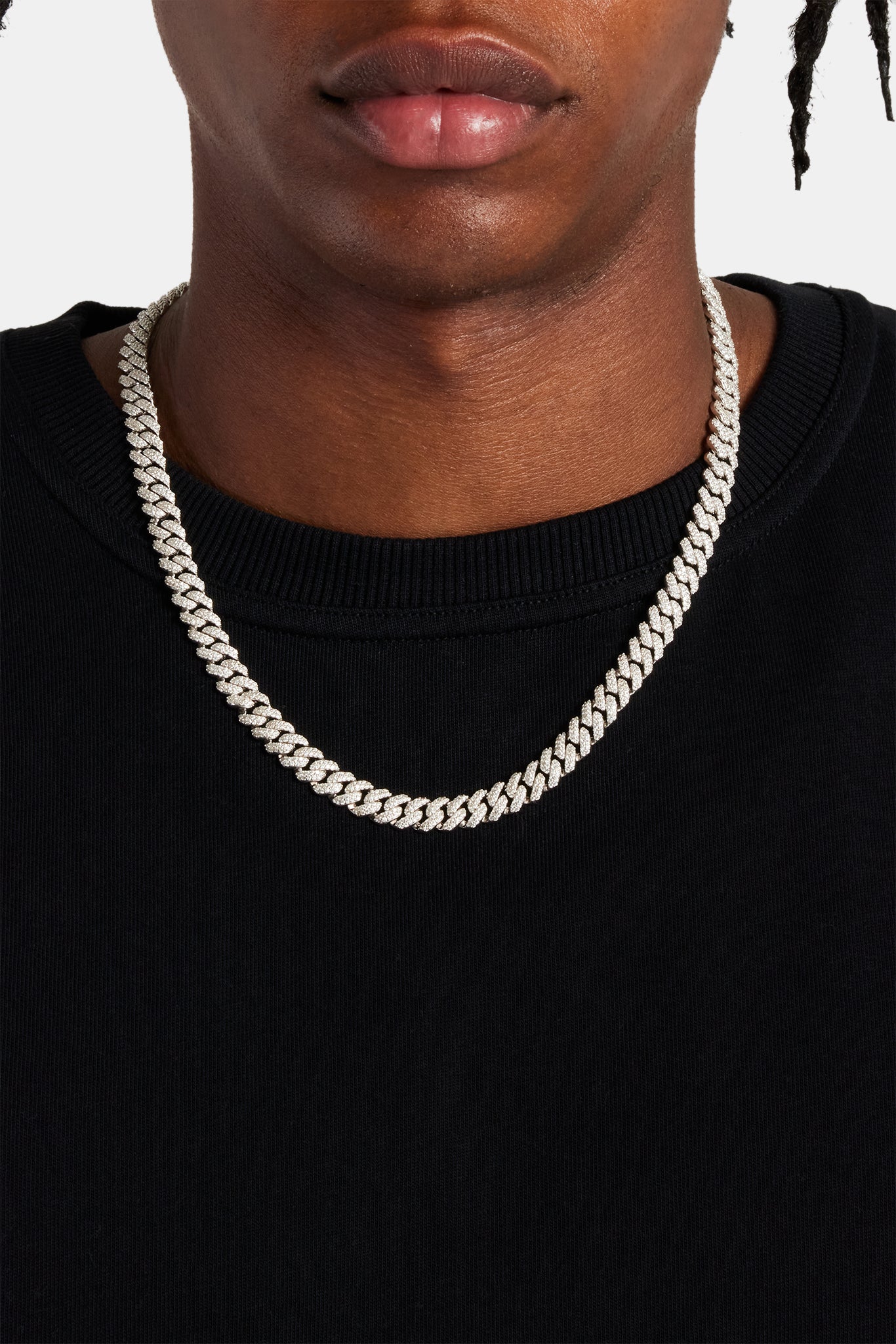 8 mm kubanische Moissanitkette