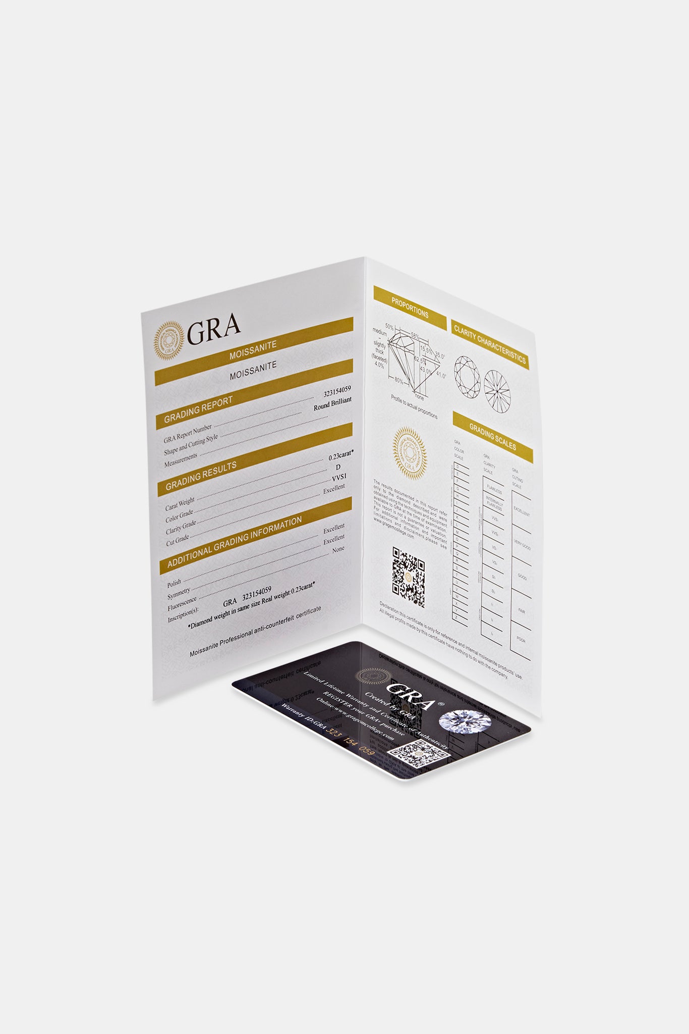 Moissanite Outline Cluster Stud Earrings - 6mm