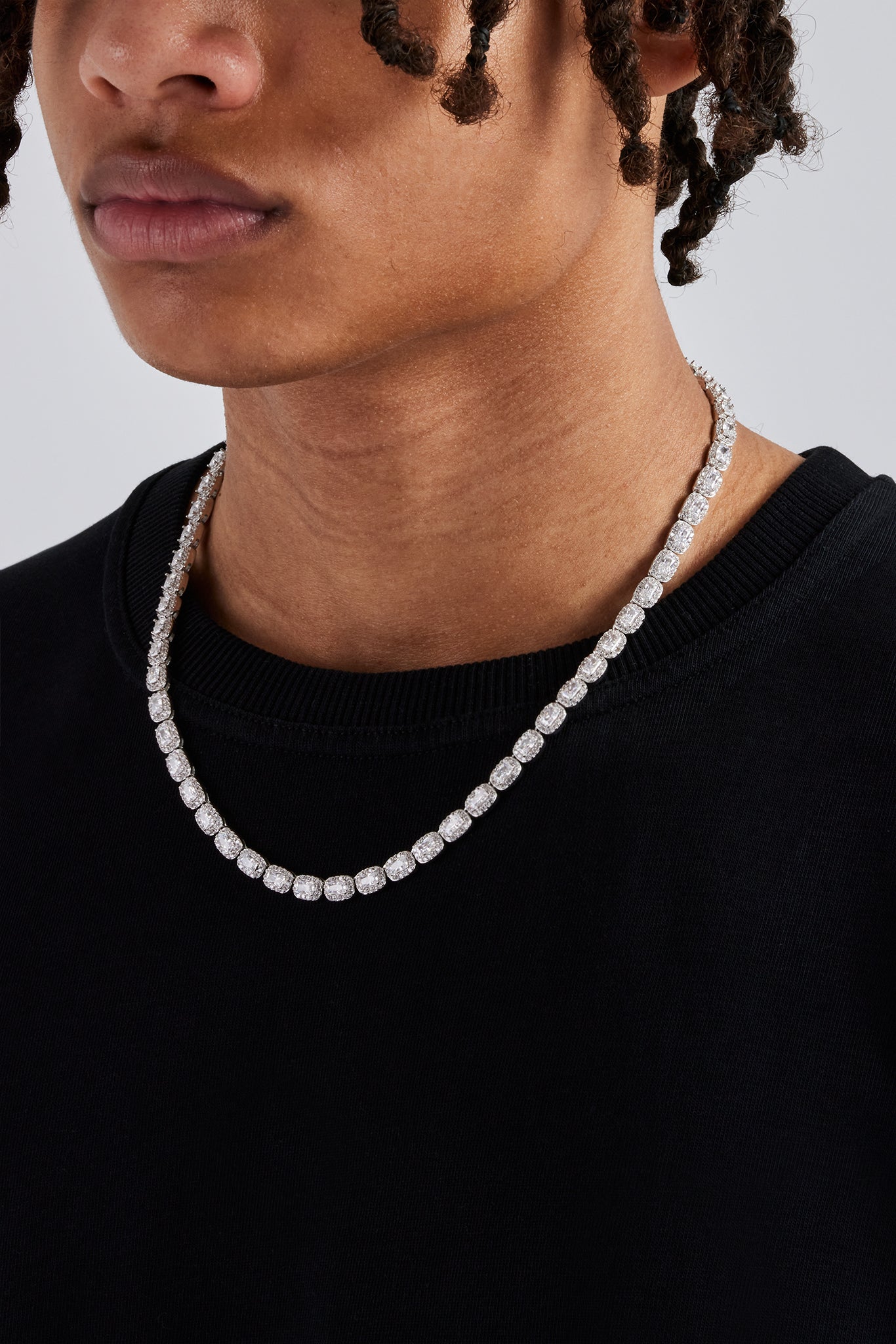 Rechteckige Cluster-Tenniskette