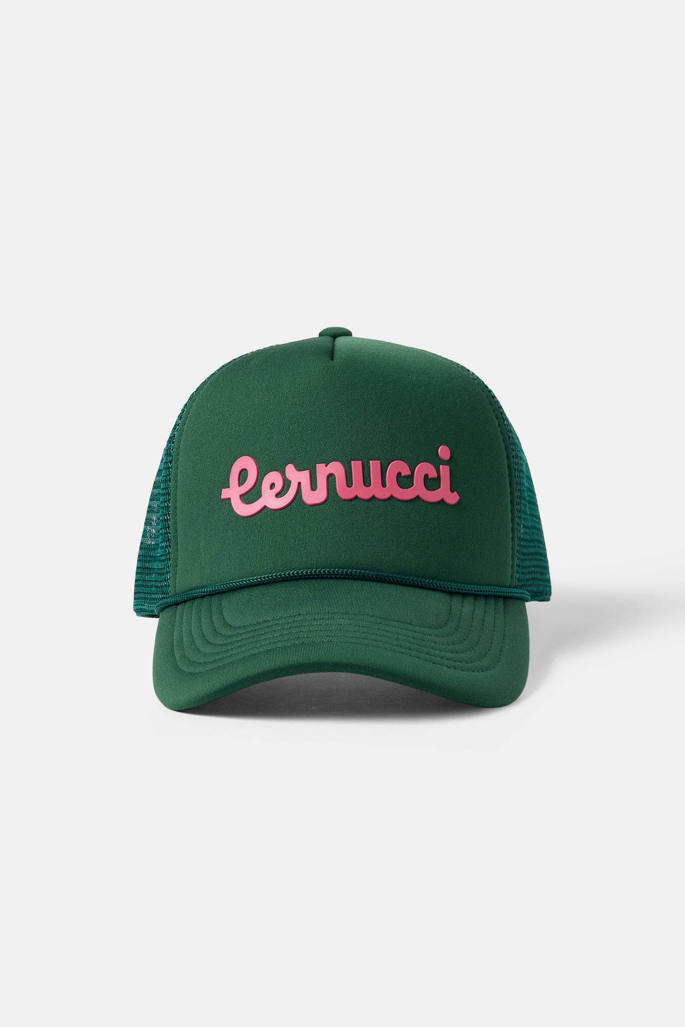 Cernucci Script Mesh Trucker - Grün