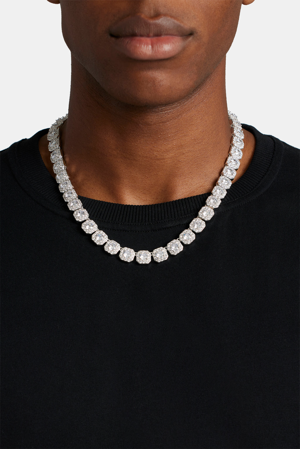 Clustered Tennis Chain 10mm