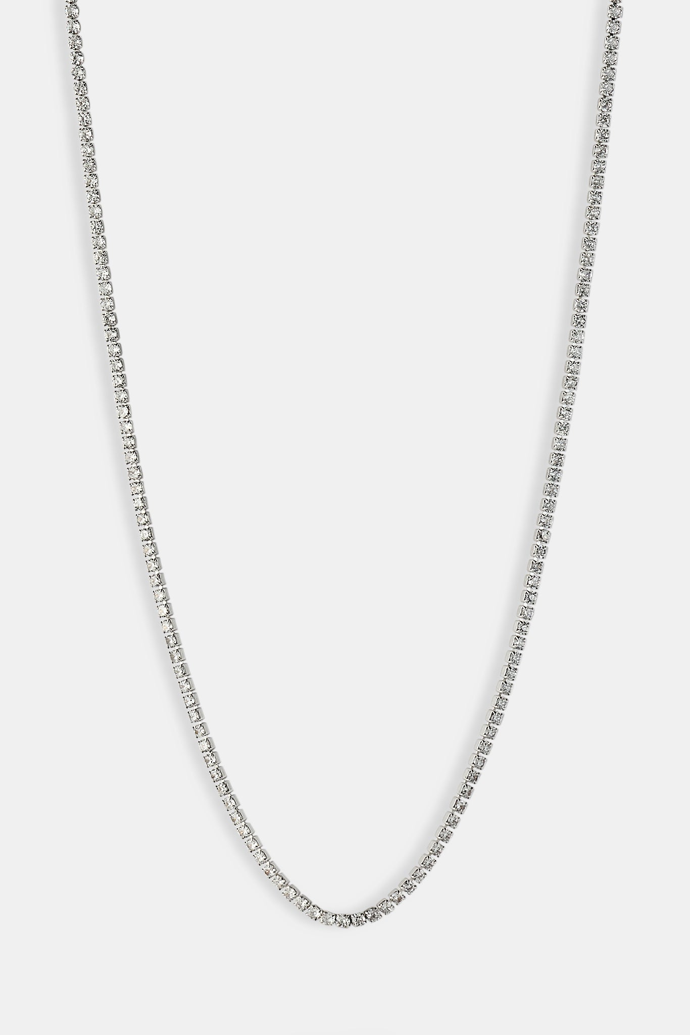 も*。様 CERNUCCI アーセナル公式 ネックレスWhite Gold 2.5mm Micro Tennis Chain – Cernucci