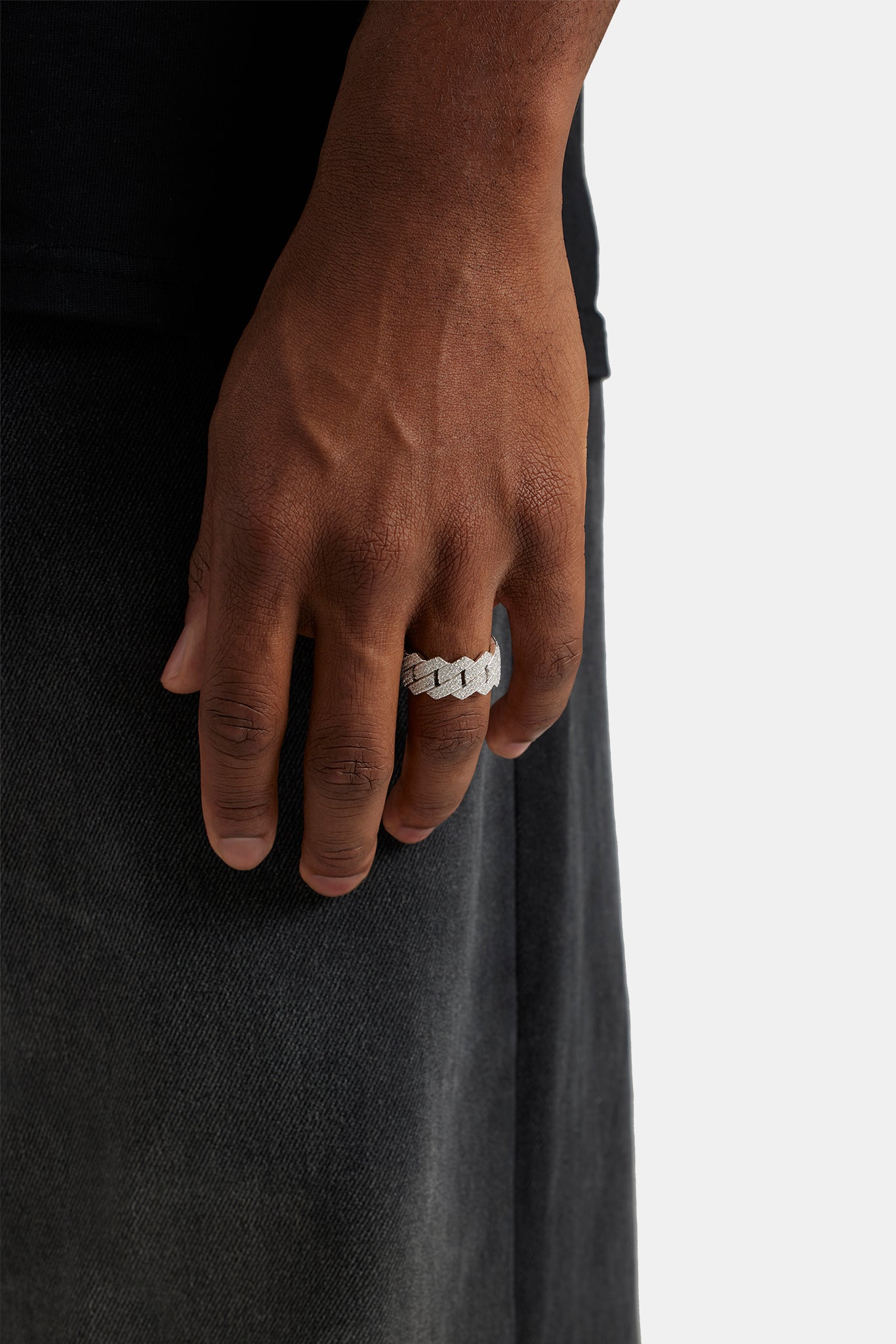 Prong Cuban Ring - 10mm