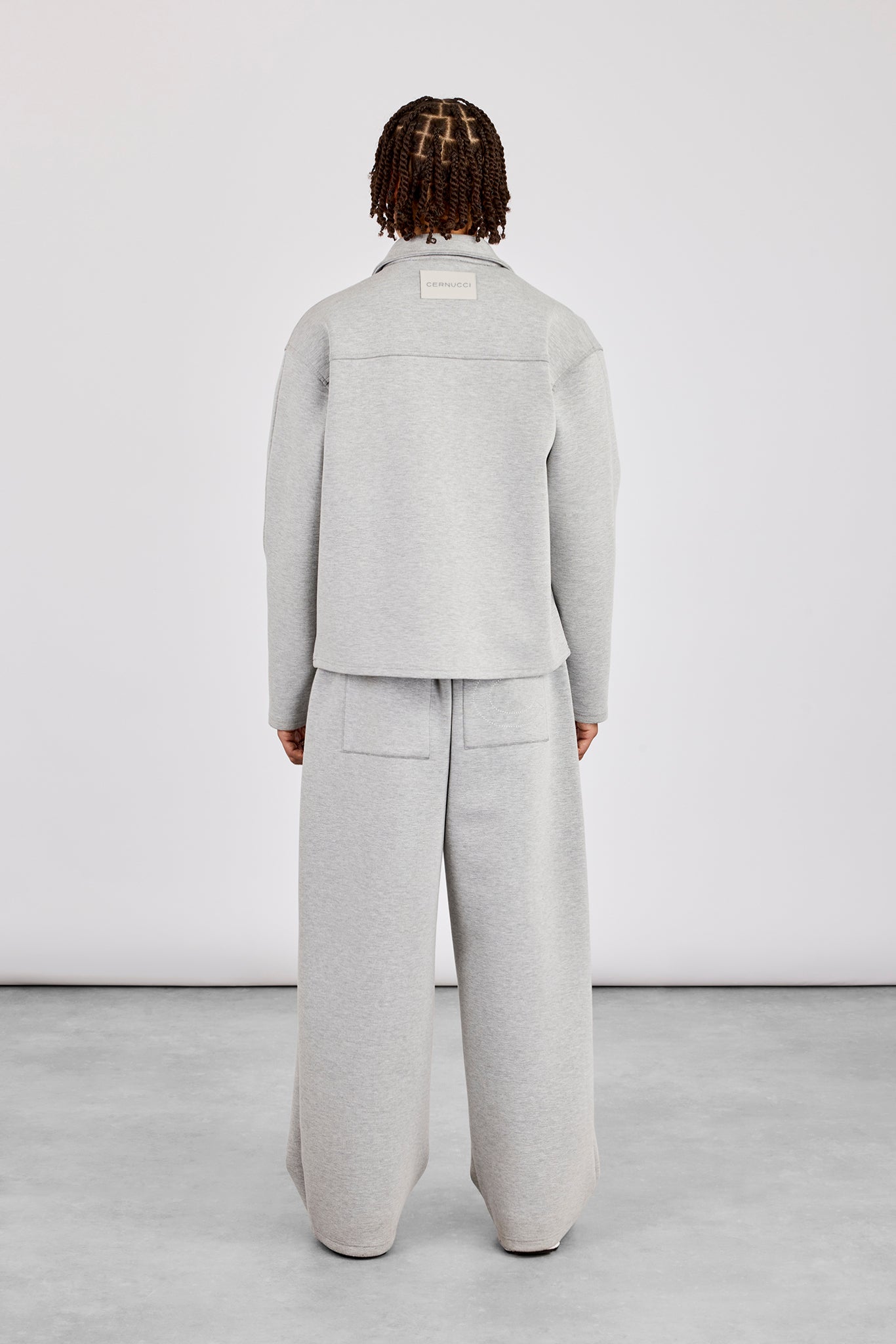 Scuba Harrington Jacke &amp; Scuba Baggy Fit Hose - Grau