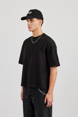 Cernucci Boxy T-Shirt - Schwarz