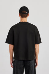 Cernucci Boxy T-Shirt - Schwarz