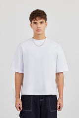 Cernucci Boxy T-Shirt - Weiß