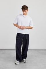 Cernucci Boxy T-Shirt - Weiß