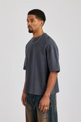 Cernucci Boxy T-Shirt - Anthrazit