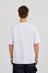 Cernucci Oversize-T-Shirt - Weiß