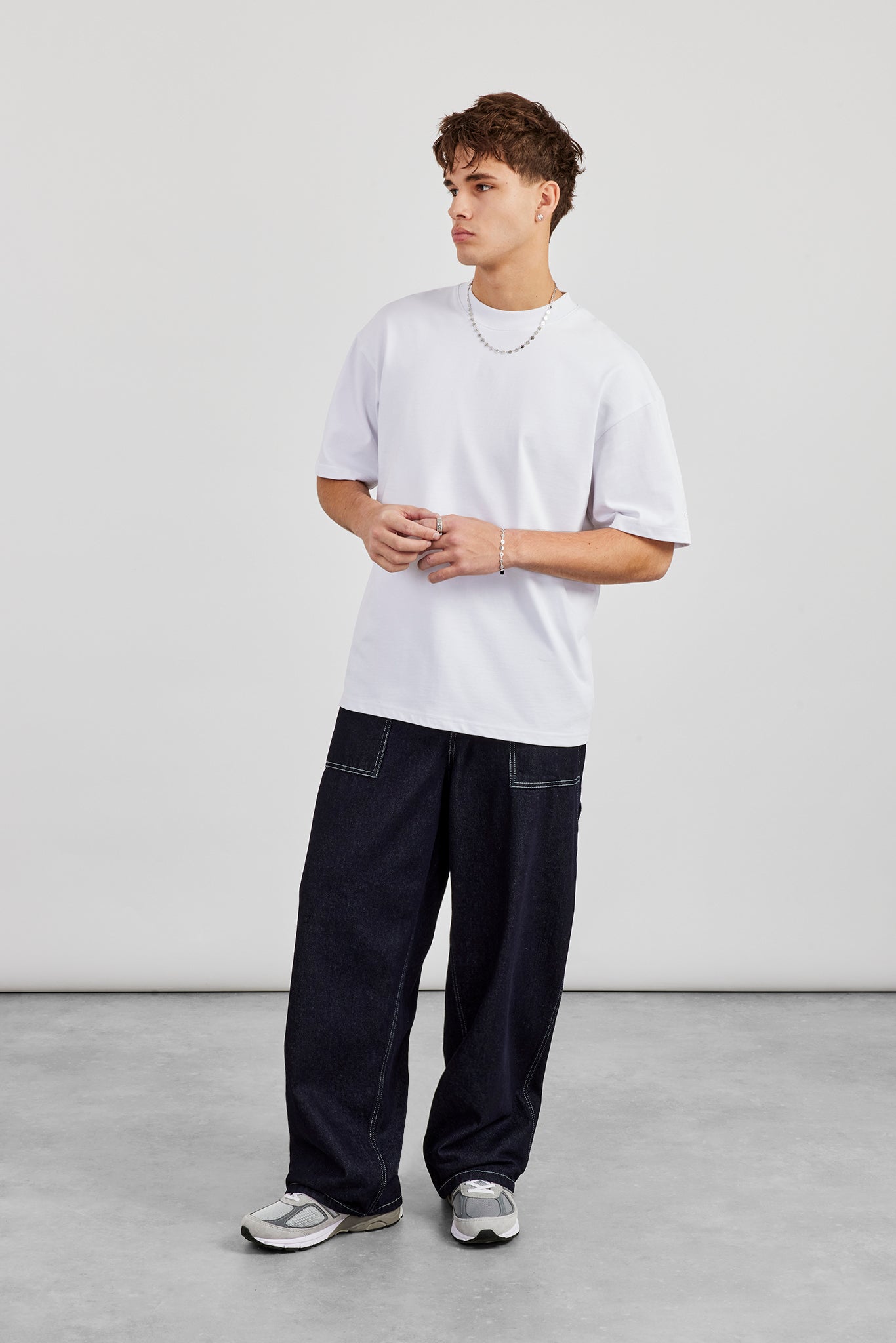 Cernucci Oversized T-Shirt - White