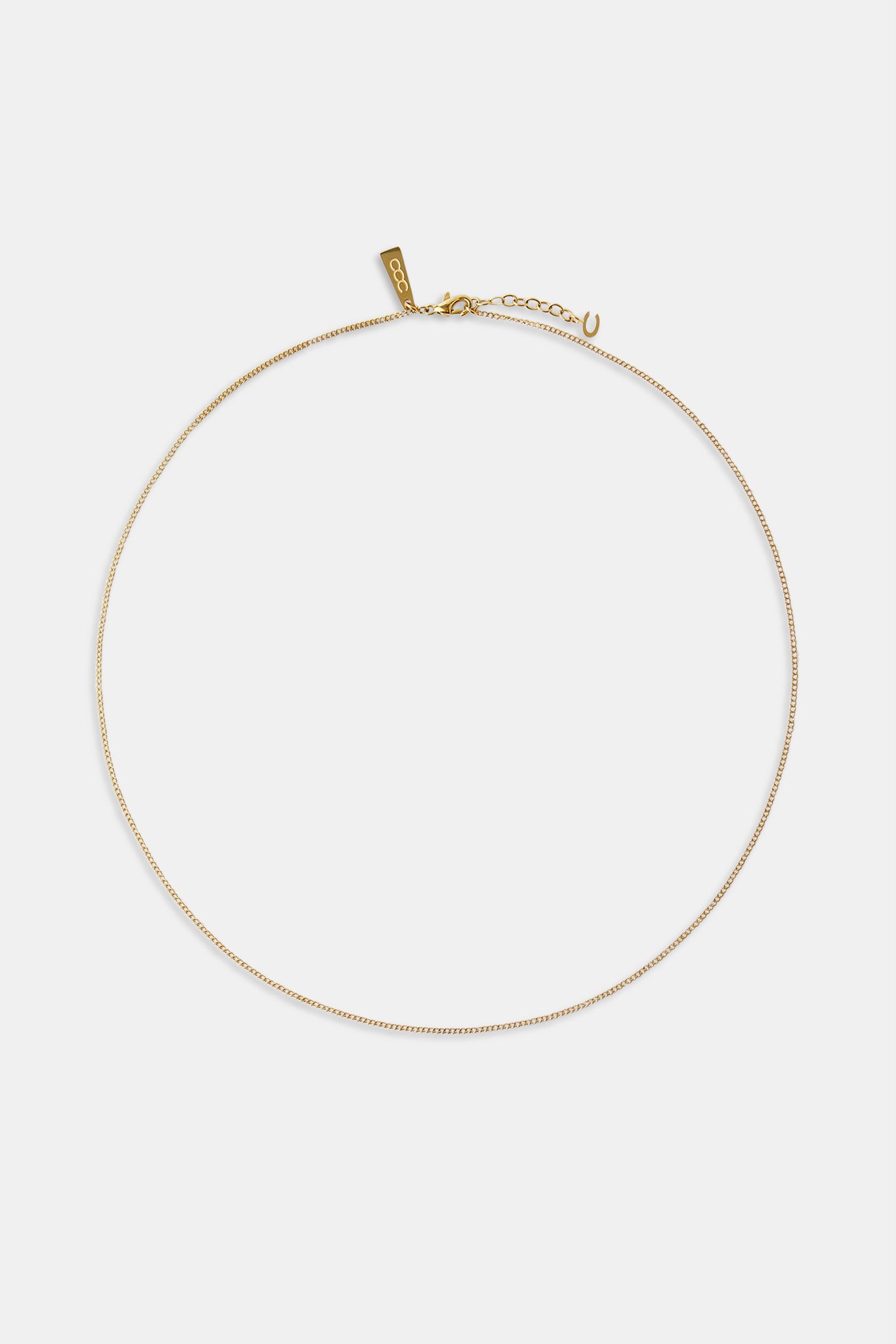 Mikro-Kubanische Kette – 1,5 mm – Gold