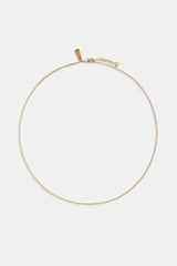 Mikro-Kubanische Kette – 1,5 mm – Gold