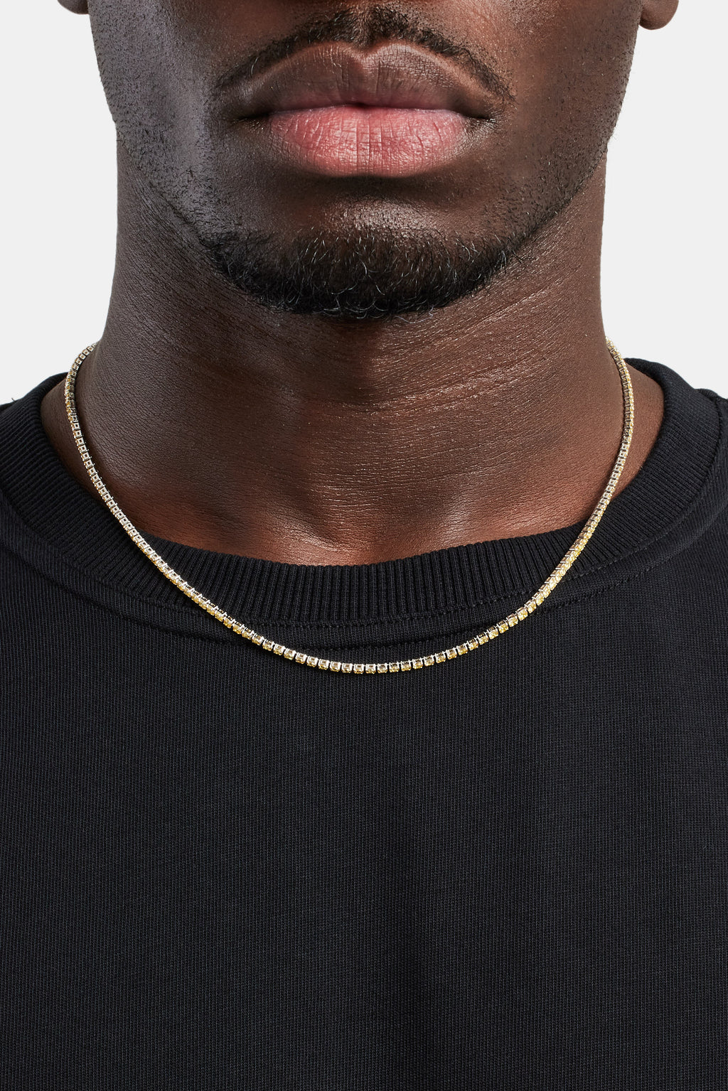Micro Tennis Chain Rapper Chain Micro Tennis Chain Lemon - White 2.5mm | Mens Chains | Shop Tennis ...
