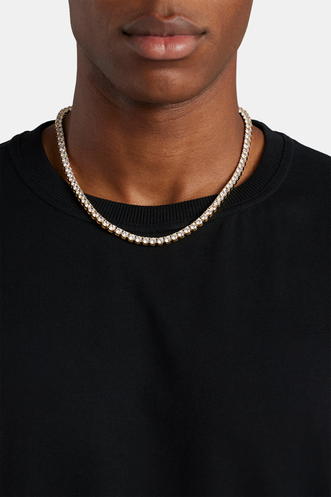 Tenise Chain Men's Tennis Chains | Men's Gold Tennis Chains – Cernucci