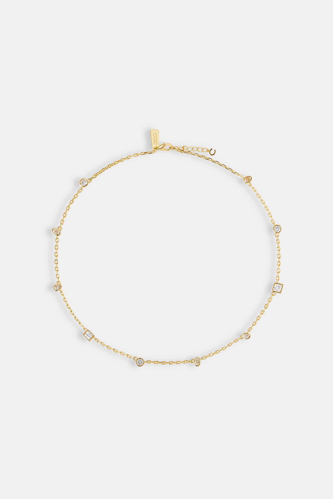 Klare Mehrsteinkette – 6 mm