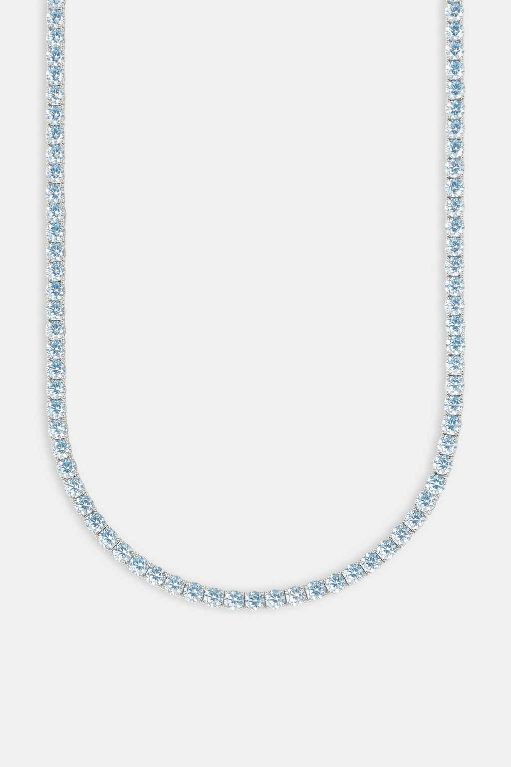Blue String Chain Light Blue Tennis Chain - 5mm | Mens Chains | Shop Tennis Chains at ...
