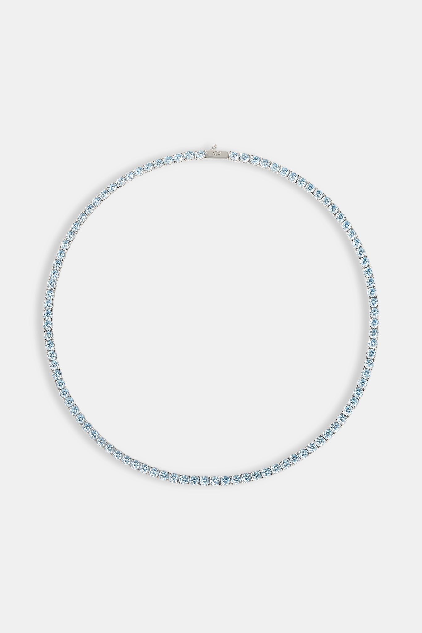 Light Blue Tennis Chain - 5mm