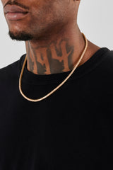 Champagne Stone Tennis Chain - 3mm