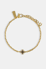 Chocolate Motif Bracelet - 8mm