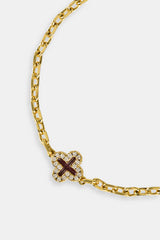 Chocolate Motif Bracelet - 8mm