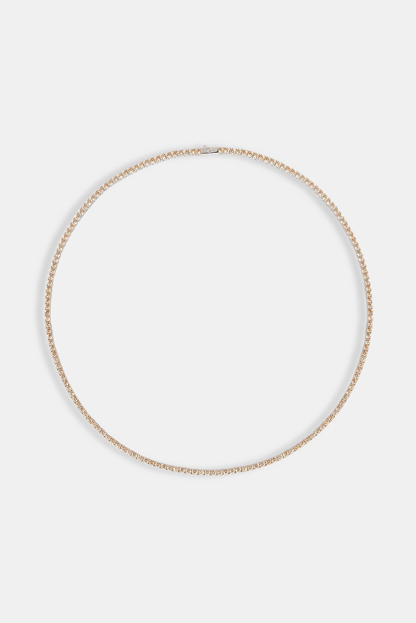 Champagne Tennis Chain - 3mm