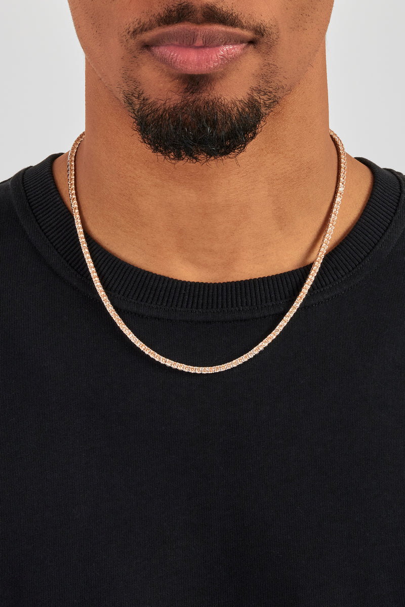 Champagne Tennis Chain - 3mm
