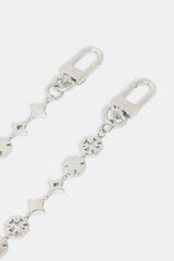 Mens Relaxed Jean & 10mm Cernucci Motif Jean Chain - Antique Wash