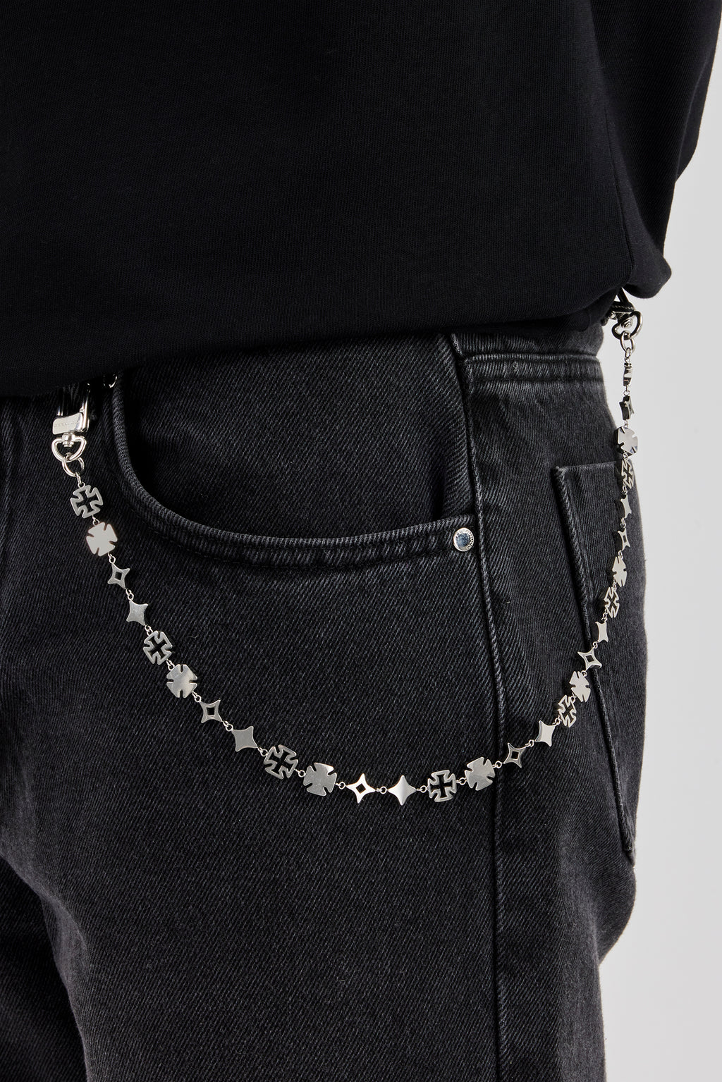 Cernucci Motif Jean Chain - 10mm | Mens Accessories | Shop Trouser ...