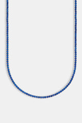 Dark Blue Tennis Chain - 3mm