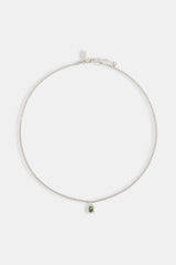 Dunkelgrüne Edelsteinkette - 10mm