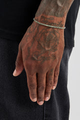 Dark Green Micro Tennis Bracelet - 2.5mm