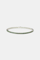 Dark Green Tennis Bracelet - 3mm