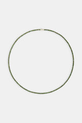 Dunkelgrüne Tenniskette – 3 mm