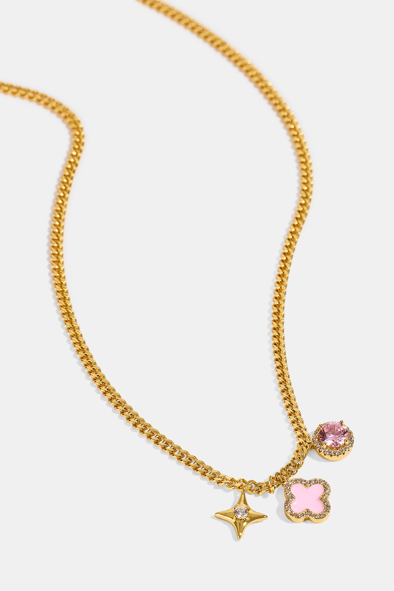 Halskette mit verschiedenen Motiven - 10mm - Gold