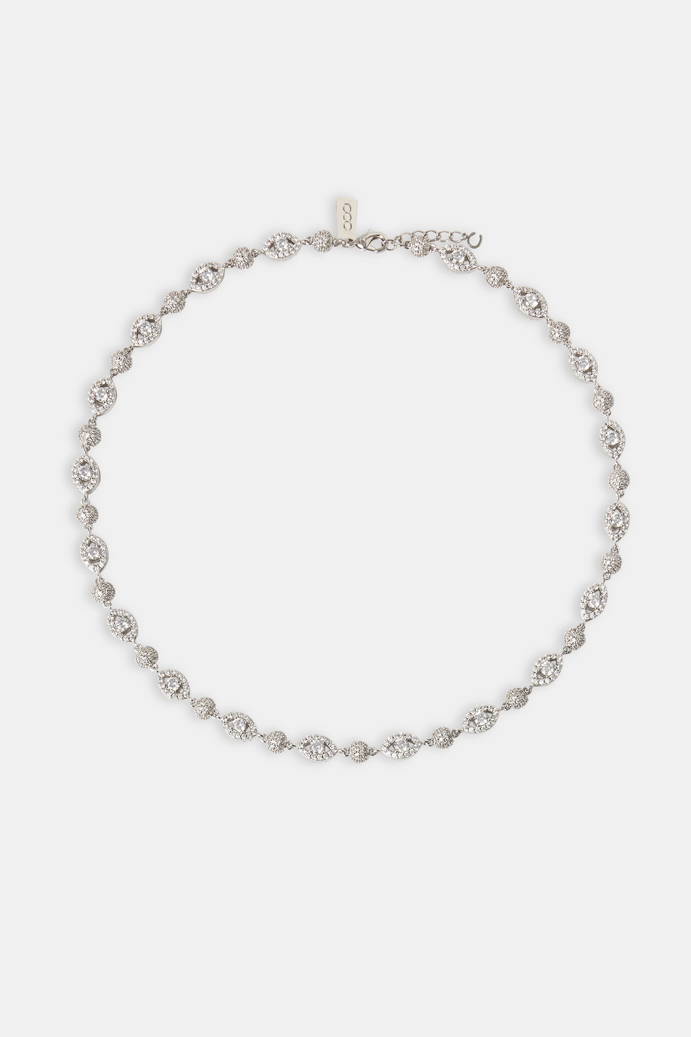 Vereiste Böser Blick Kette - 8mm