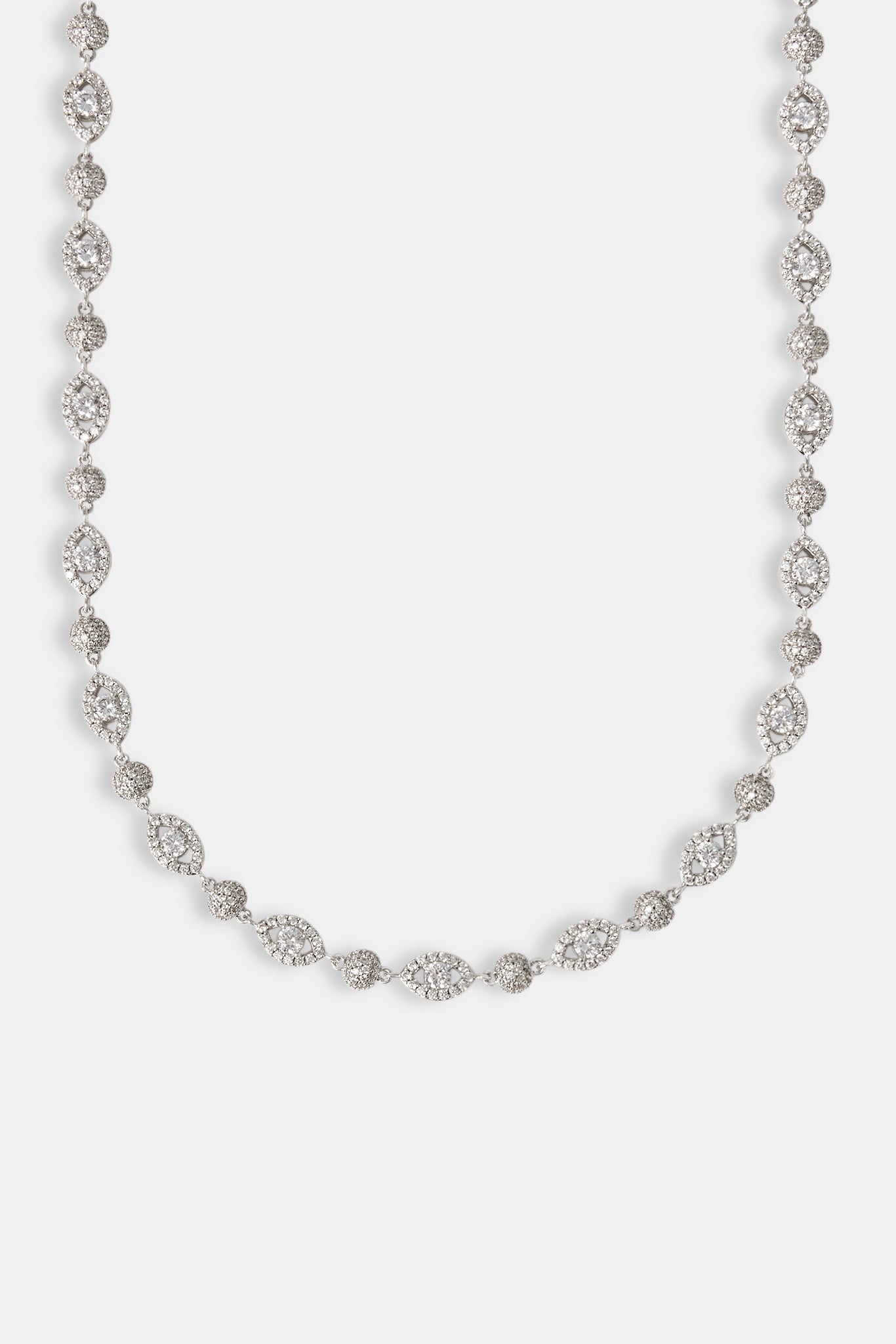 Iced Evil Eye Chain - 8mm | Womens Chains | Shop Tennis Chains at