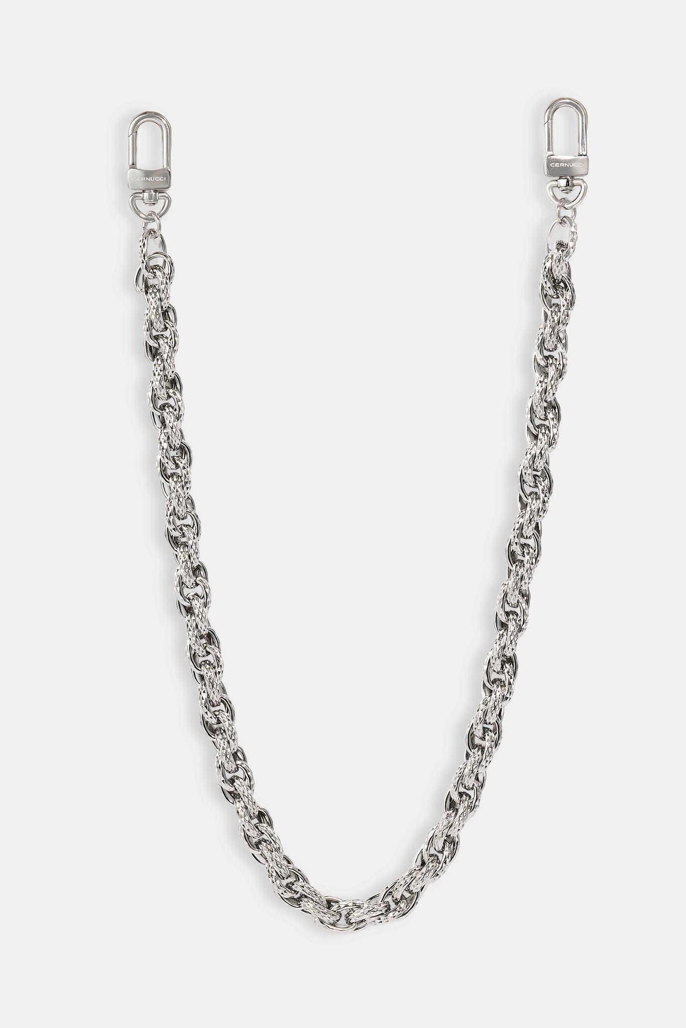 Twist Link Jean Chain - 10mm - White