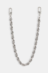 Twist Link Jean Chain - 10mm - White