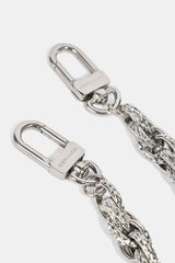 Mens Baggy Jean & 10mm Twist Link Jean Chain - Antique Wash