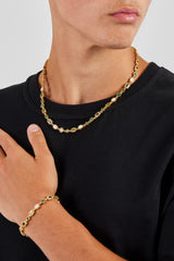 Green Malachite Multi Gemstone Chain & Bracelet - 6mm