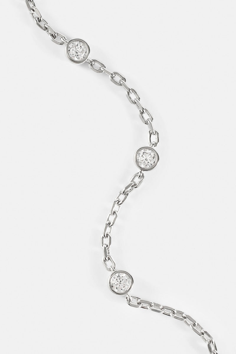 Edelstein-Rolo-Armband – 5 mm