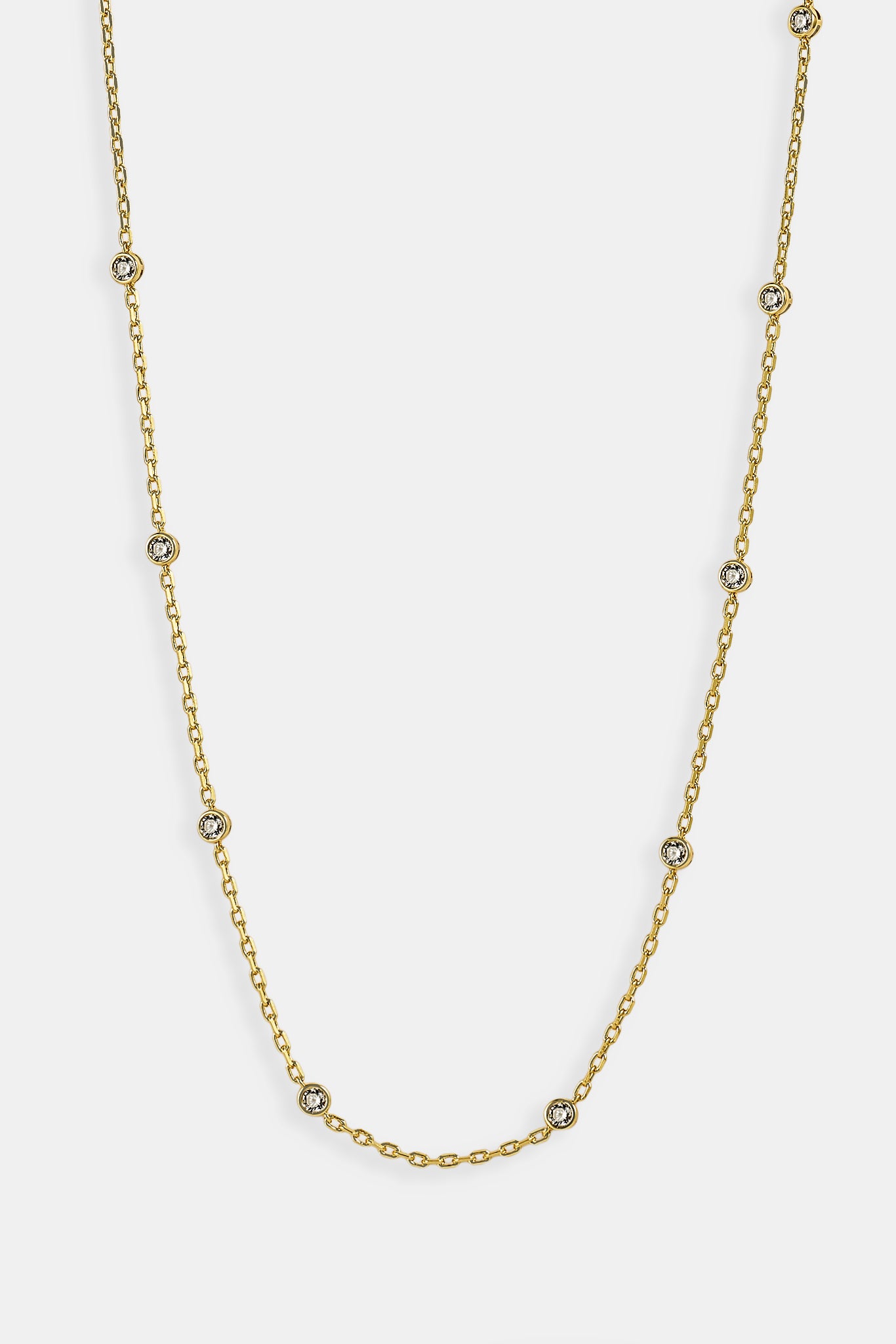 Gemstone Rolo Chain - 5mm - Gold