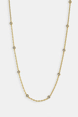 Gemstone Rolo Chain - 5mm - Gold