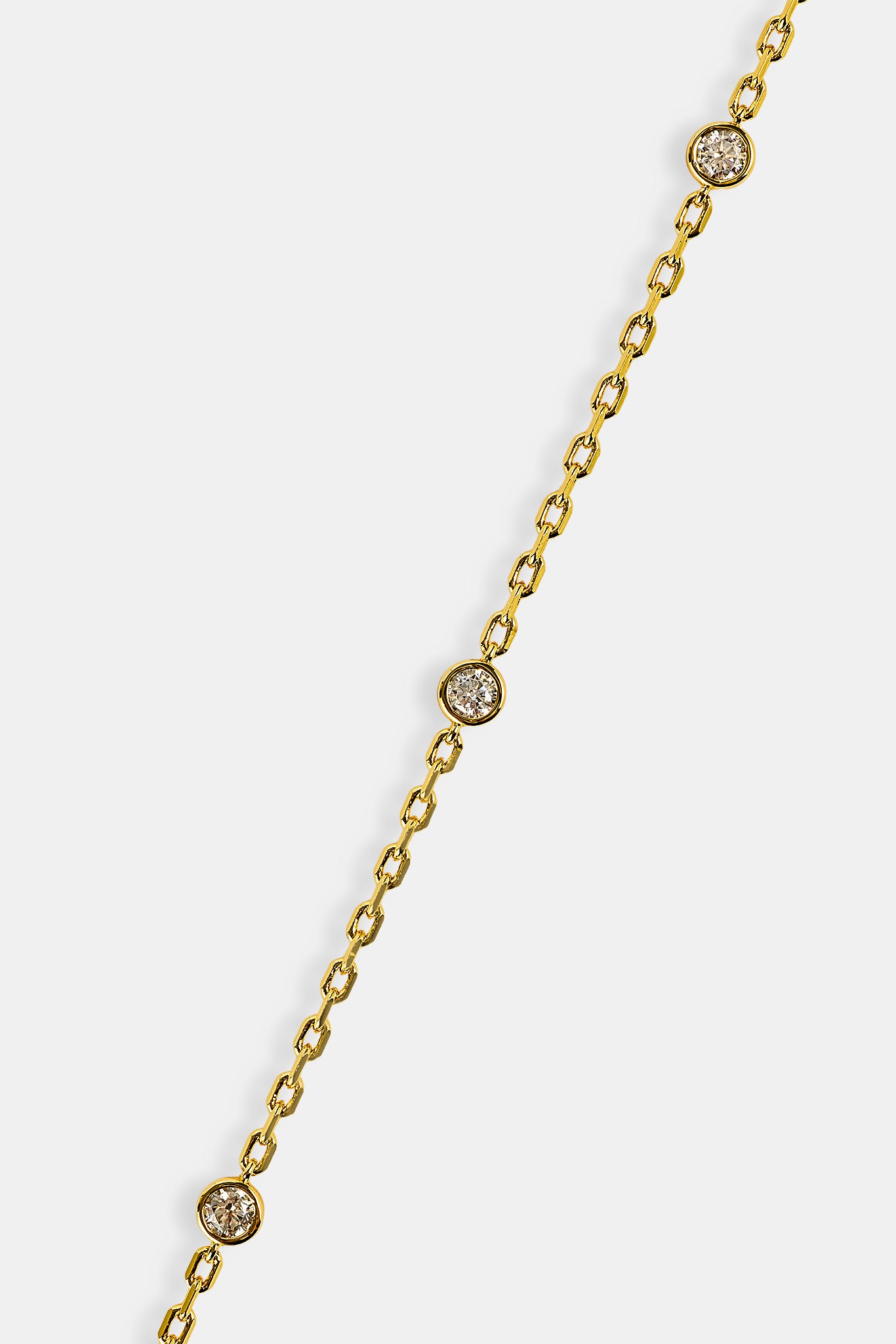 Gemstone Rolo Chain - 5mm - Gold
